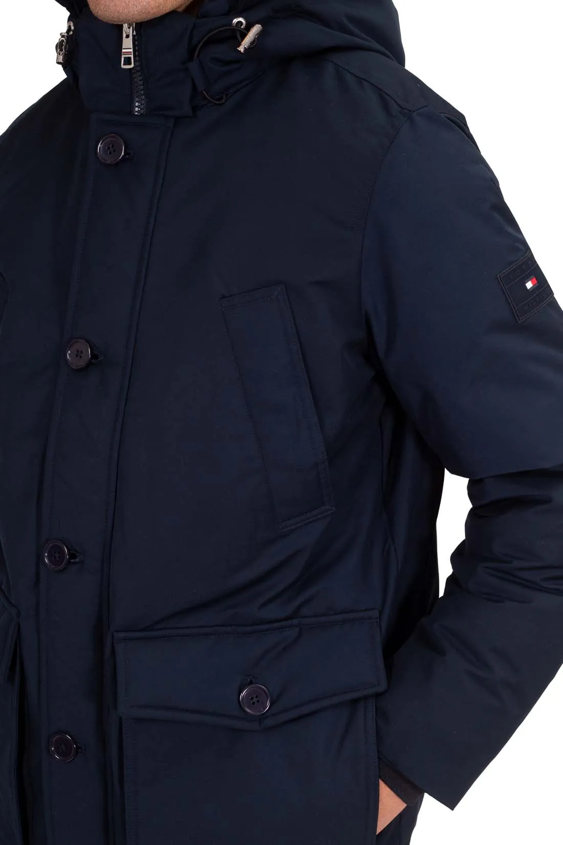 Parkas Parka matelassée avec capuche pour hommes Rockie - Bleu - Homme