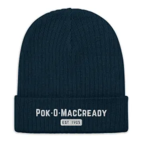 Pok-O-MacCready Ribbed Knit Beanie