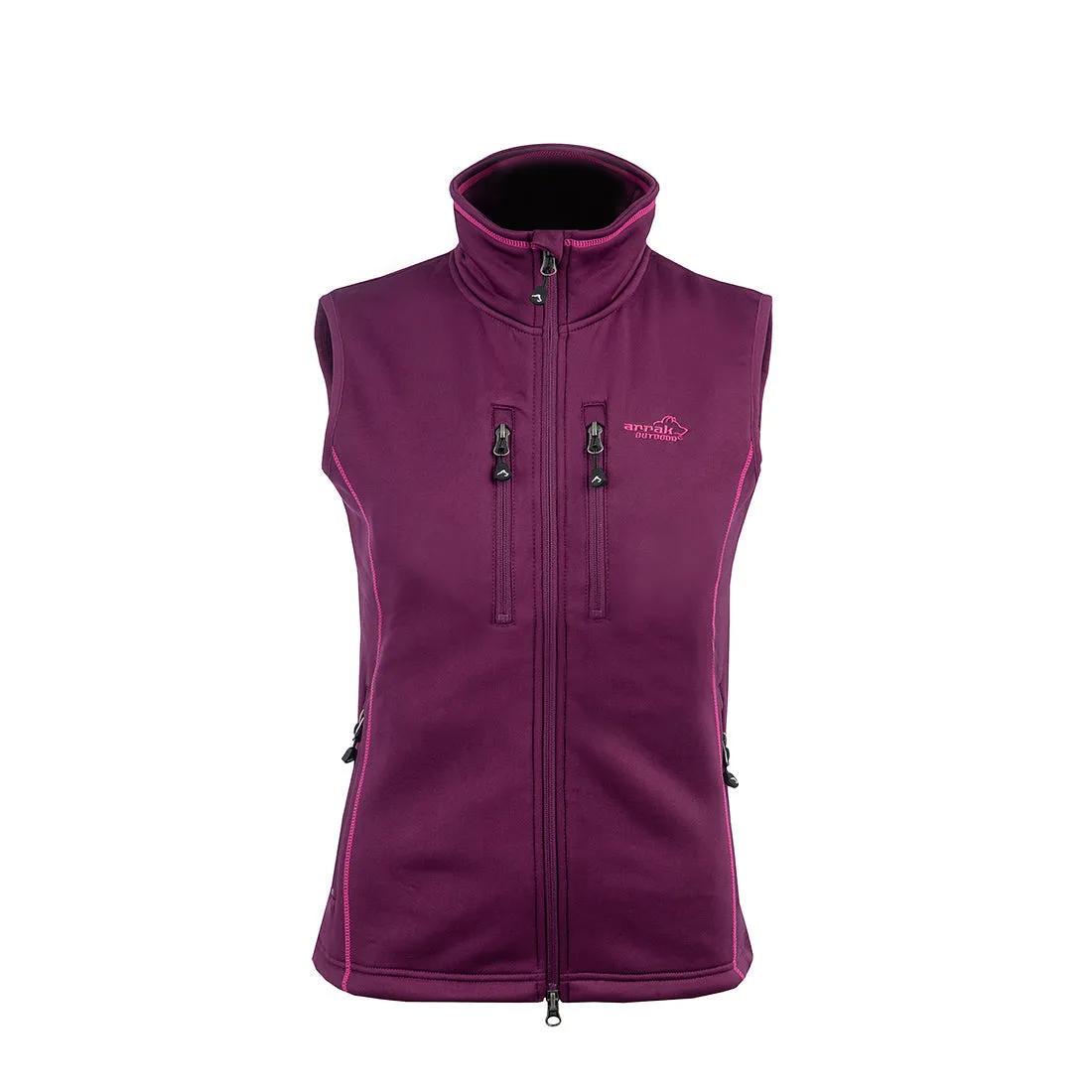 Power Fleece Lady Vest (Fuchsia)