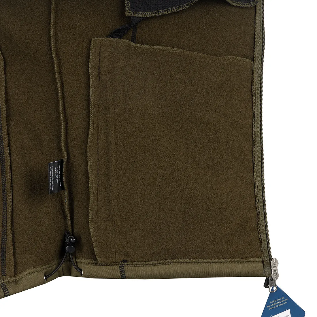 Power Fleece Vest Men (Olive)