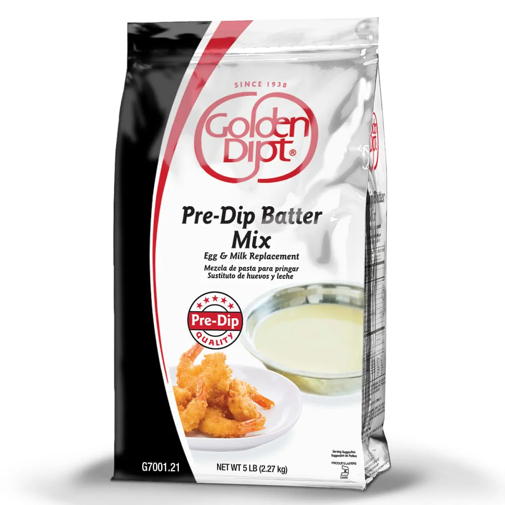 Pre-Dip Batter Mix - 6 x 5 lb