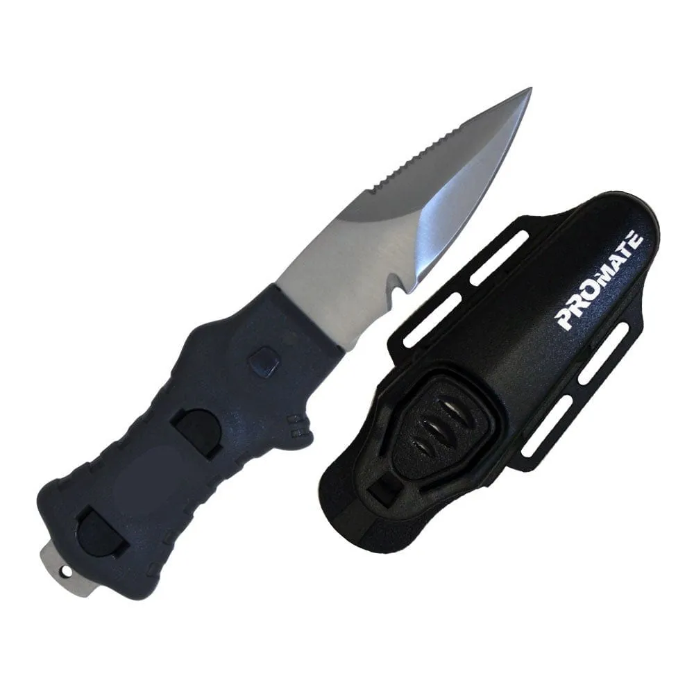 Promate Point Tip Scuba Dive BC Knife (3" Blade) - KF210P