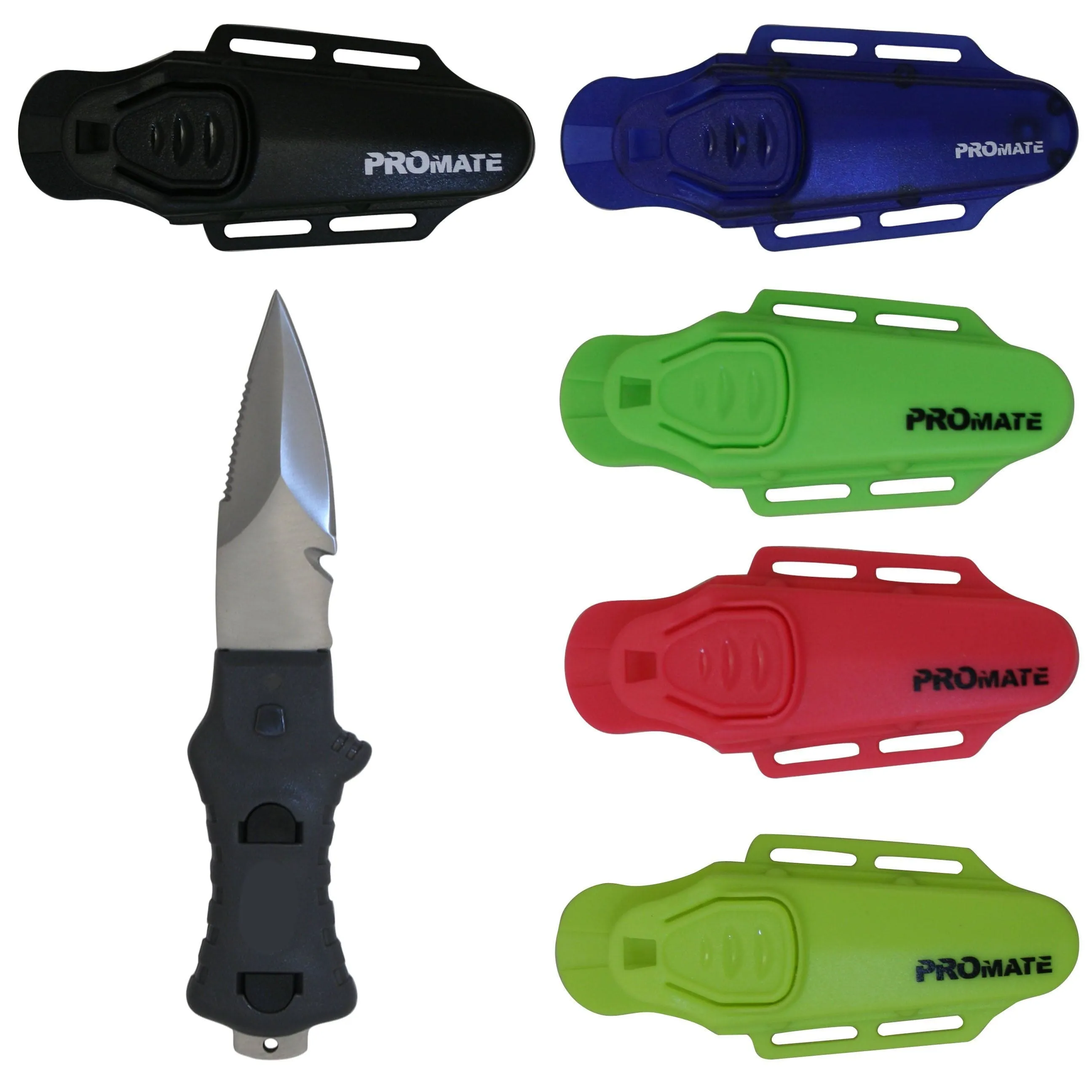 Promate Point Tip Scuba Dive BC Knife (3" Blade) - KF210P