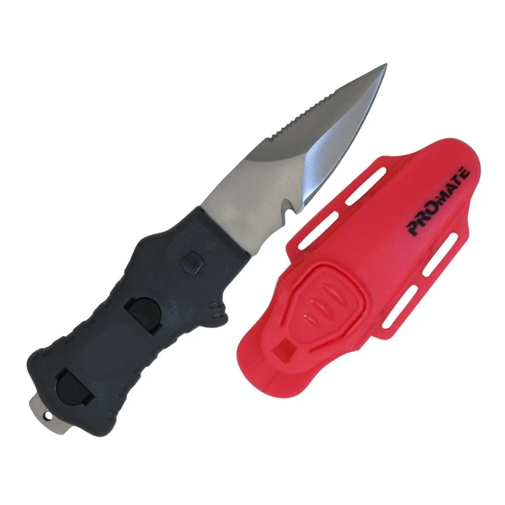 Promate Point Tip Scuba Dive BC Knife (3" Blade) - KF210P