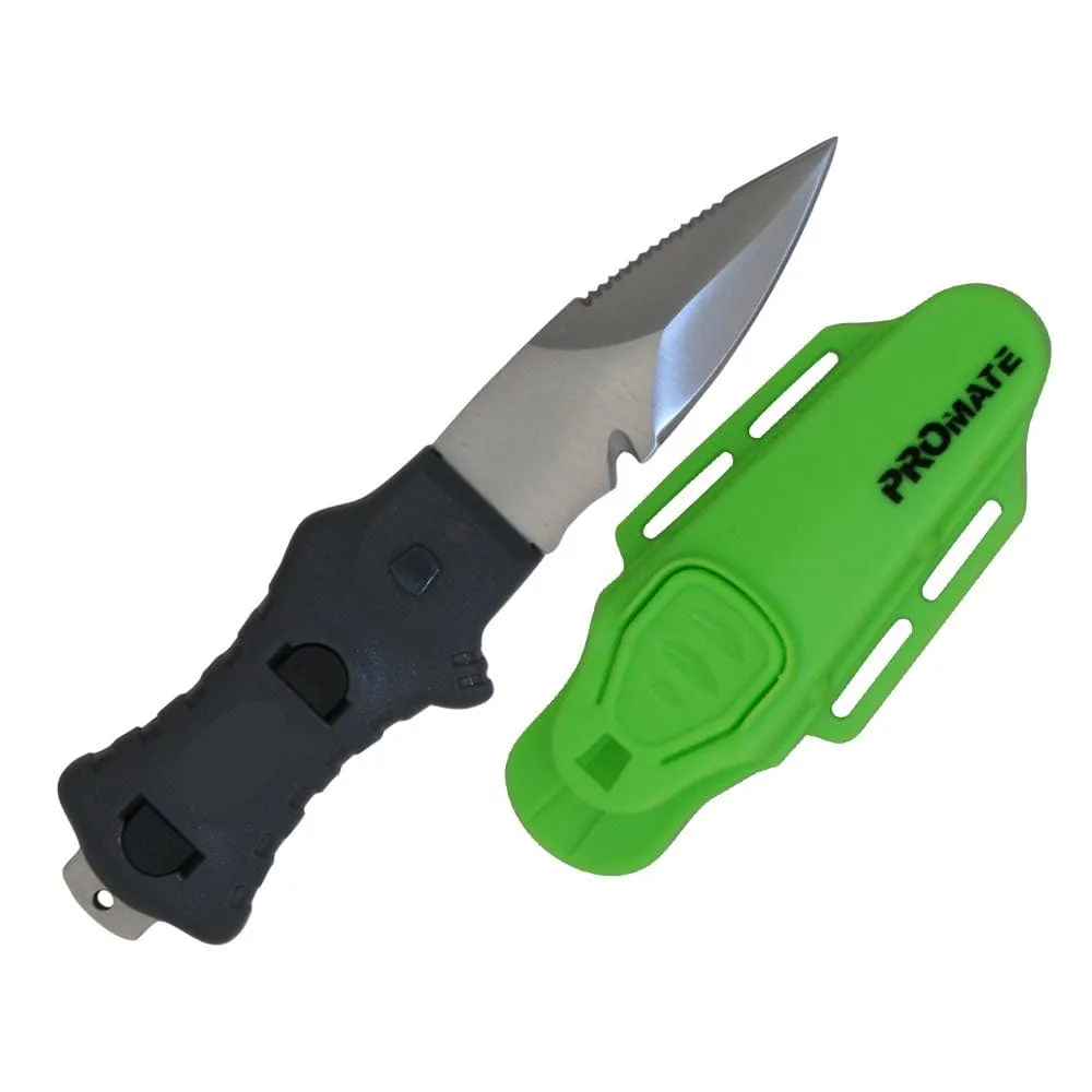 Promate Point Tip Scuba Dive BC Knife (3" Blade) - KF210P