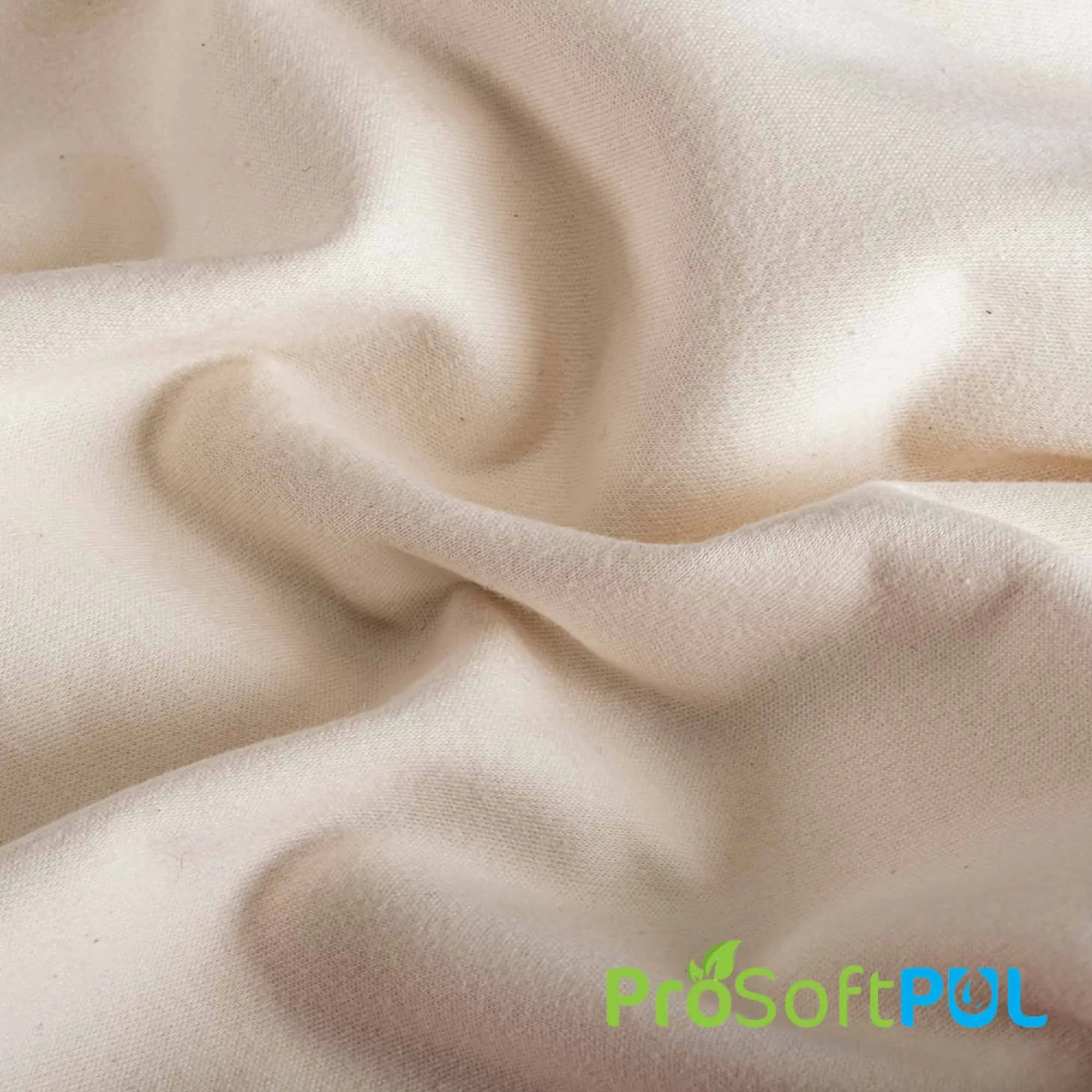 ProSoft® 100% Organic Cotton Waterproof CORE ECO-PUL™ Silver Fabric (W-641)