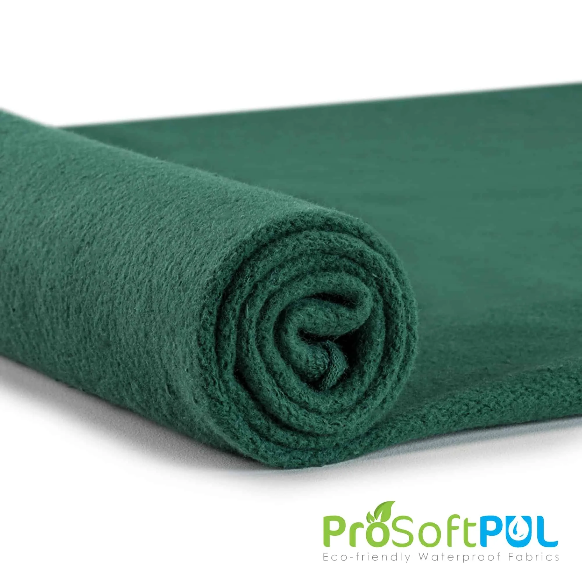 ProSoft® Stretch-FIT Organic Cotton Fleece Waterproof ECO-PUL™ Silver Fabric (W-661)