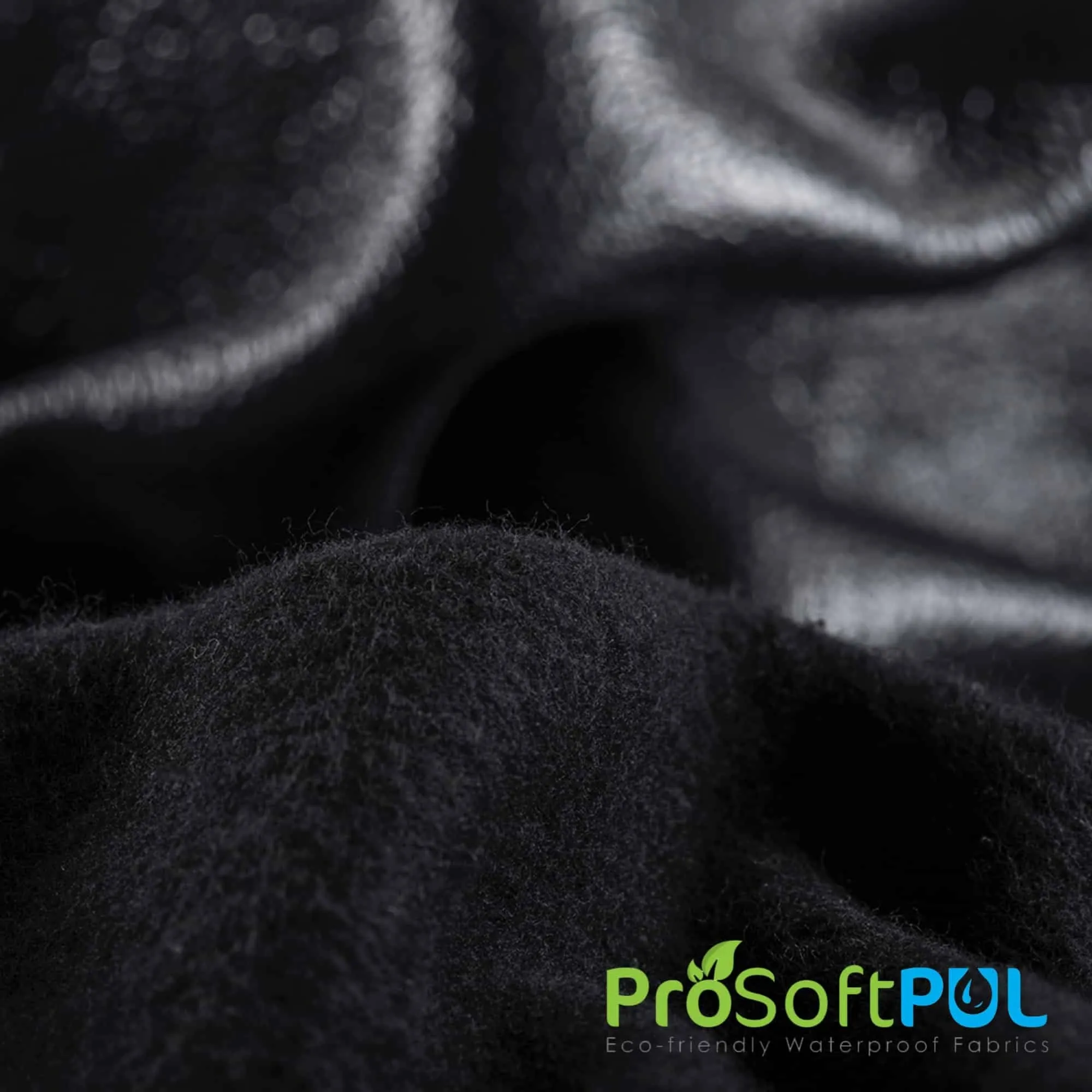 ProSoft® Stretch-FIT Organic Cotton Fleece Waterproof ECO-PUL™ Silver Fabric (W-661)