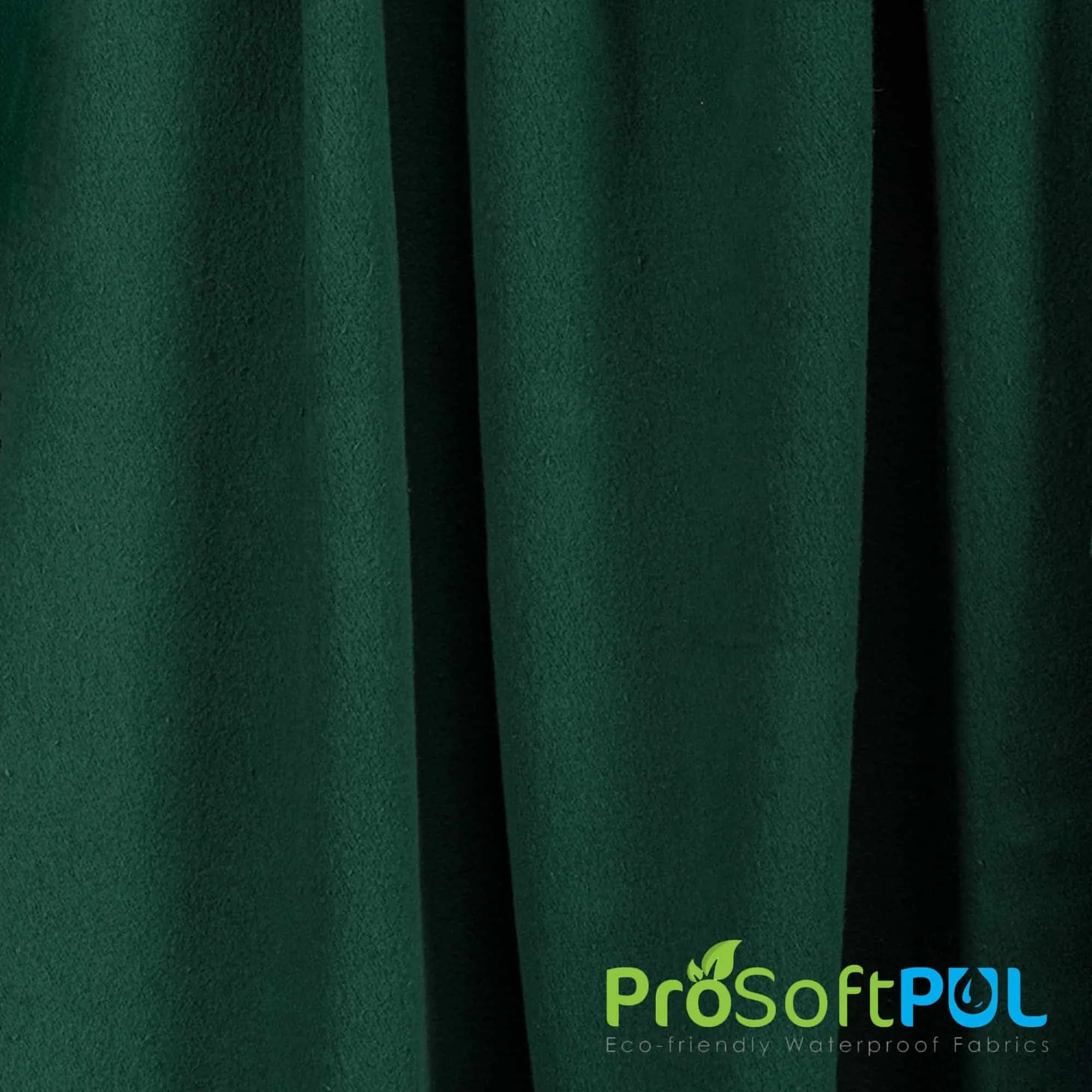 ProSoft® Stretch-FIT Organic Cotton Fleece Waterproof ECO-PUL™ Silver Fabric (W-661)