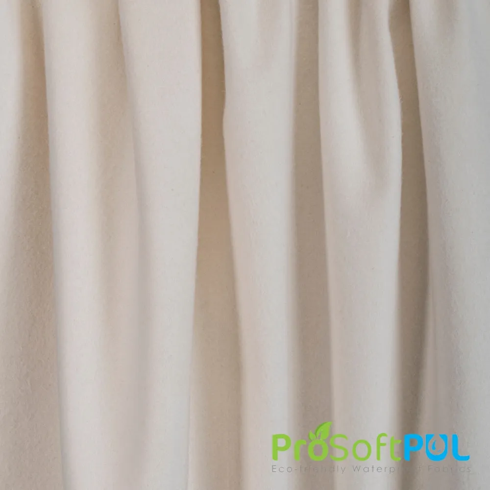 ProSoft® Stretch-FIT Organic Cotton Fleece Waterproof ECO-PUL™ Silver Fabric (W-661)