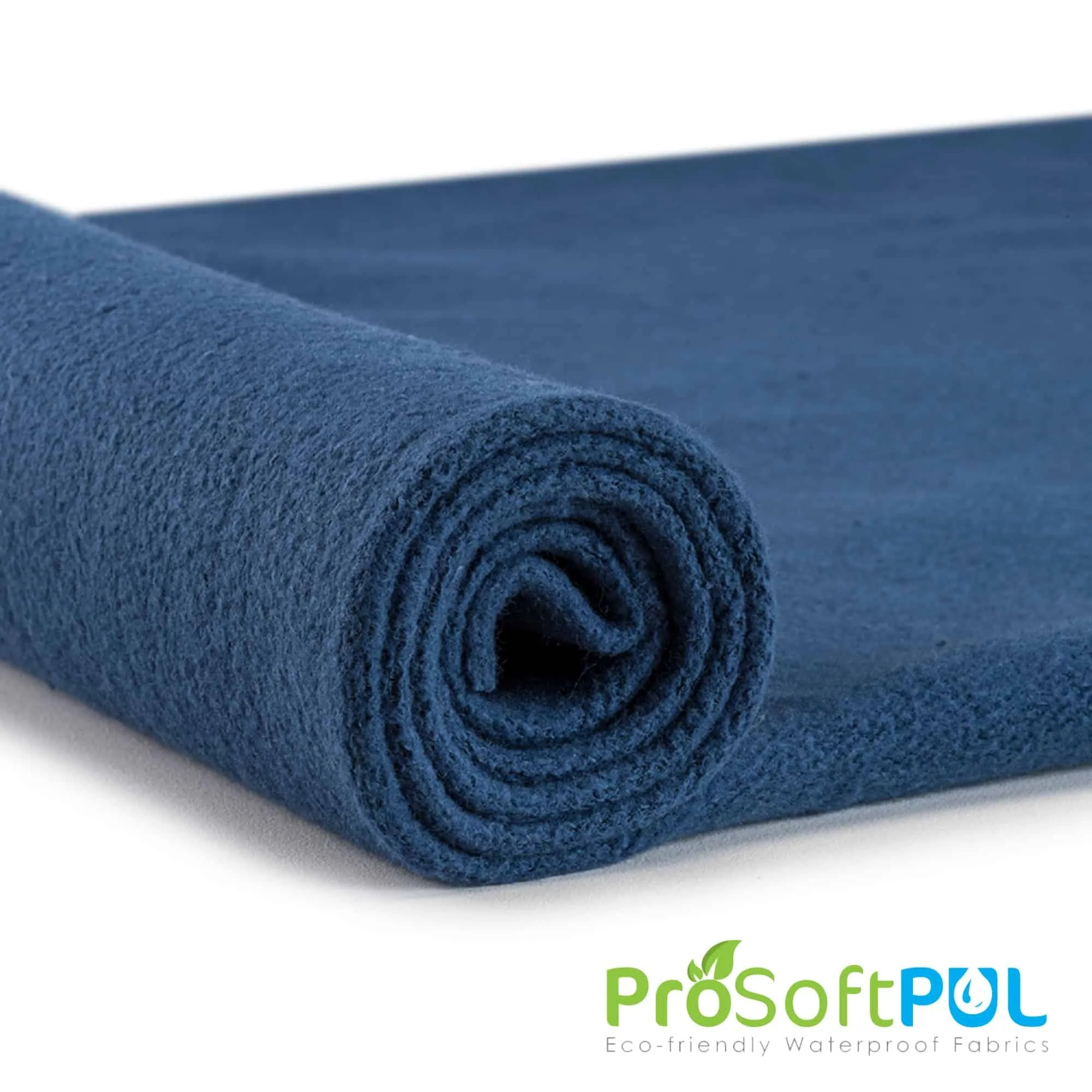 ProSoft® Stretch-FIT Organic Cotton Fleece Waterproof ECO-PUL™ Silver Fabric (W-661)