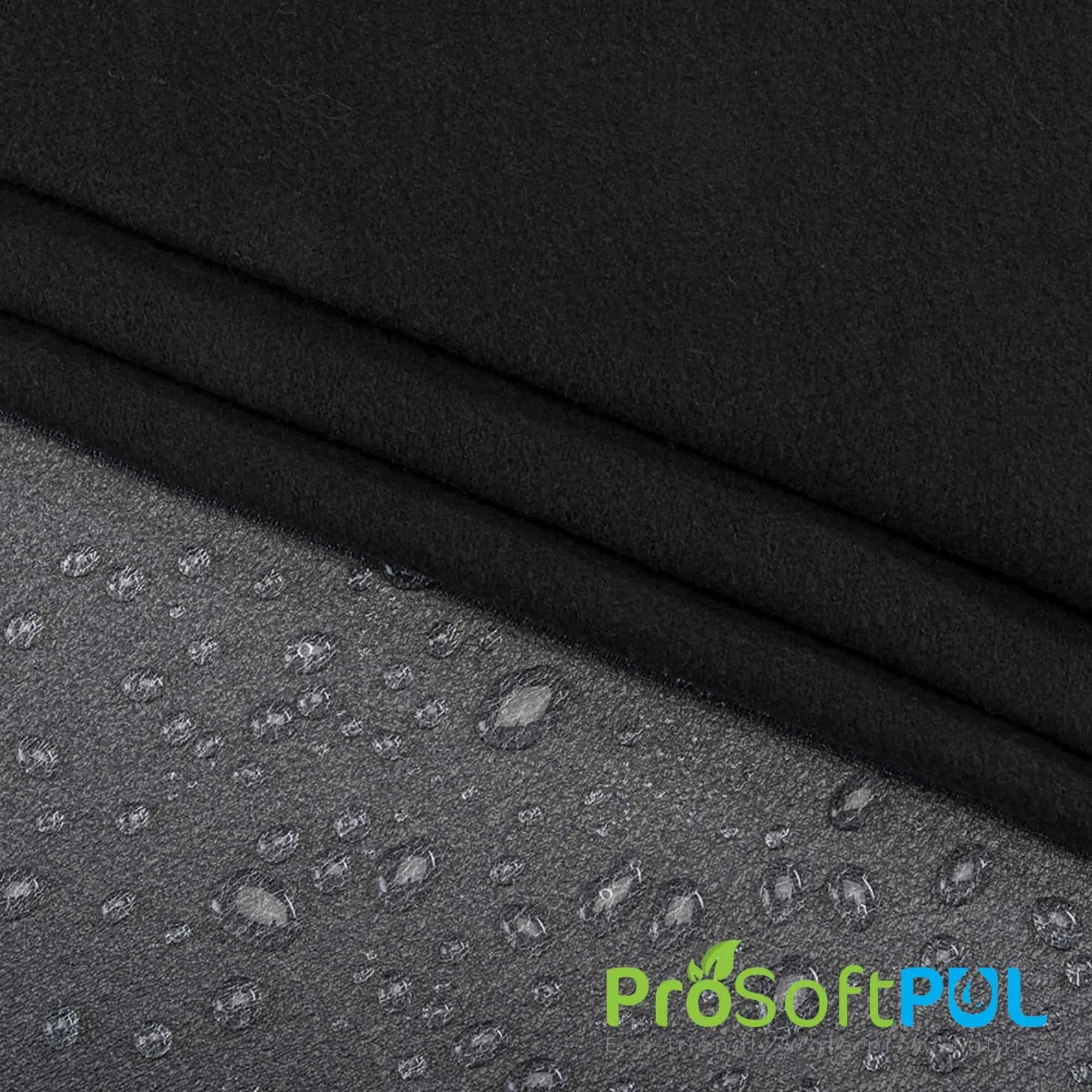 ProSoft® Stretch-FIT Organic Cotton Fleece Waterproof ECO-PUL™ Silver Fabric (W-661)