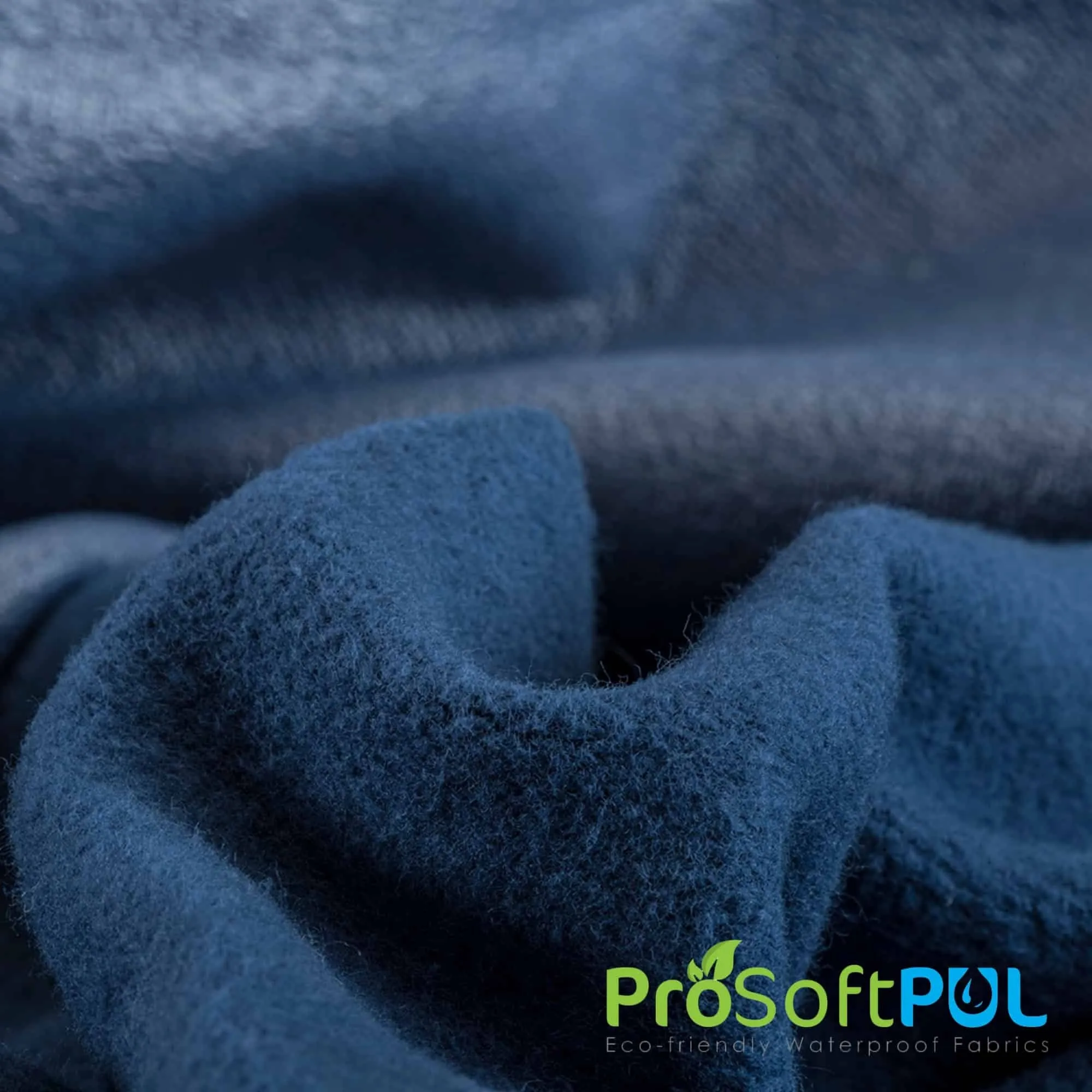 ProSoft® Stretch-FIT Organic Cotton Fleece Waterproof ECO-PUL™ Silver Fabric (W-661)