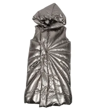 Rick Owens Porterville Padded Gilet Hooded Coat