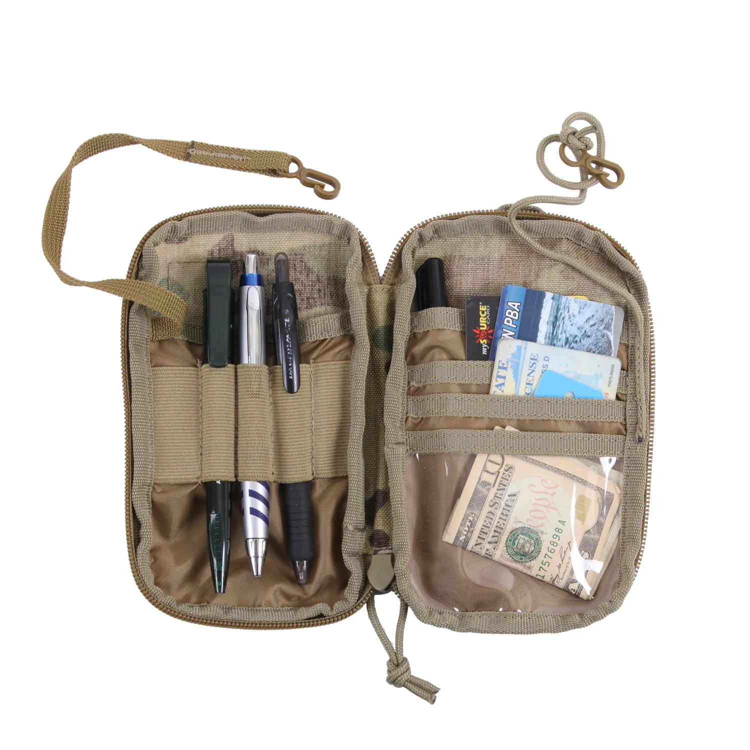 Rothco EDC Tactical Phone Wallet and MOLLE Pouch