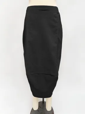 Rundholz Black Label Seamed Technical Skirt in Black