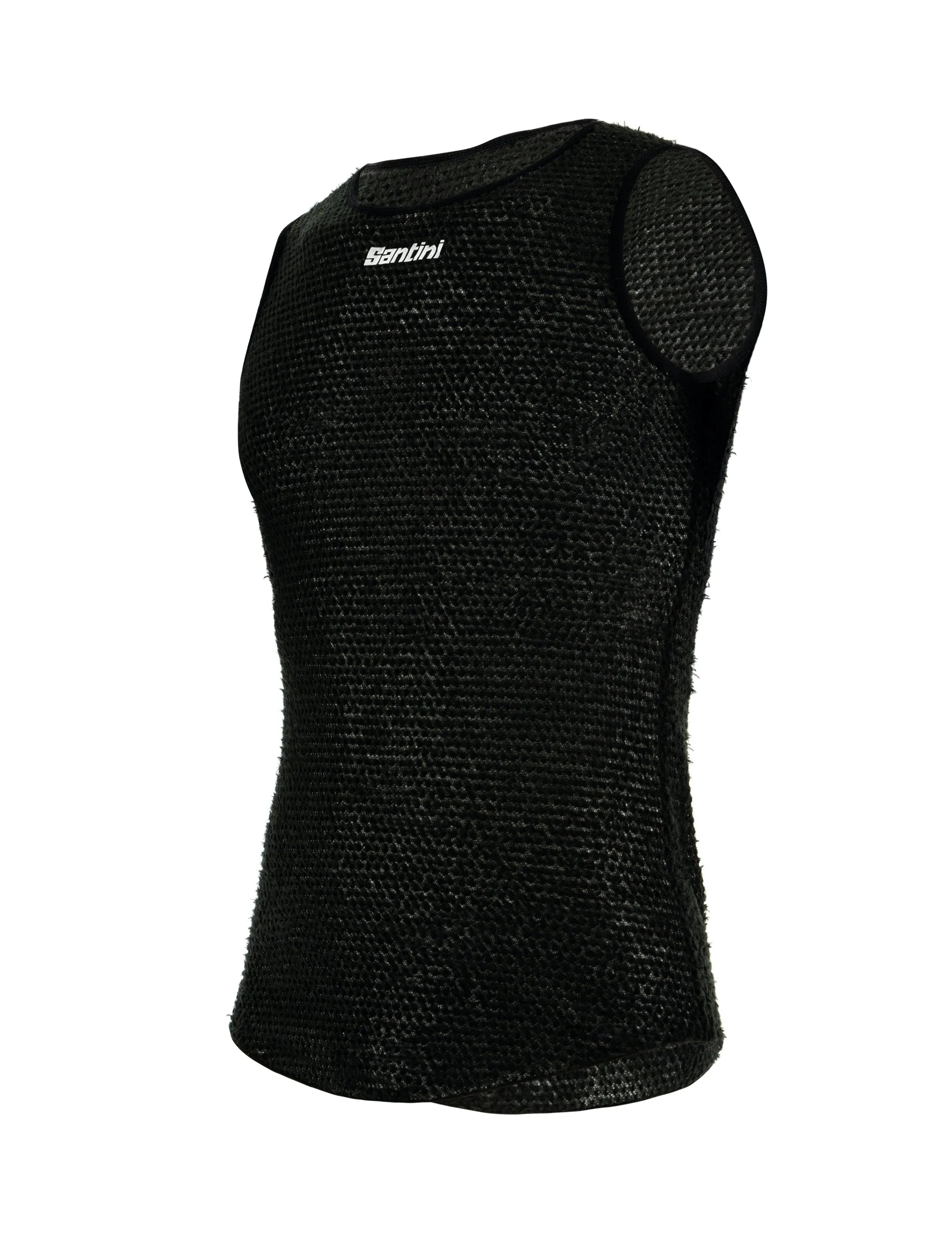 Santini Alpha Sleeveless Base Layer - Black