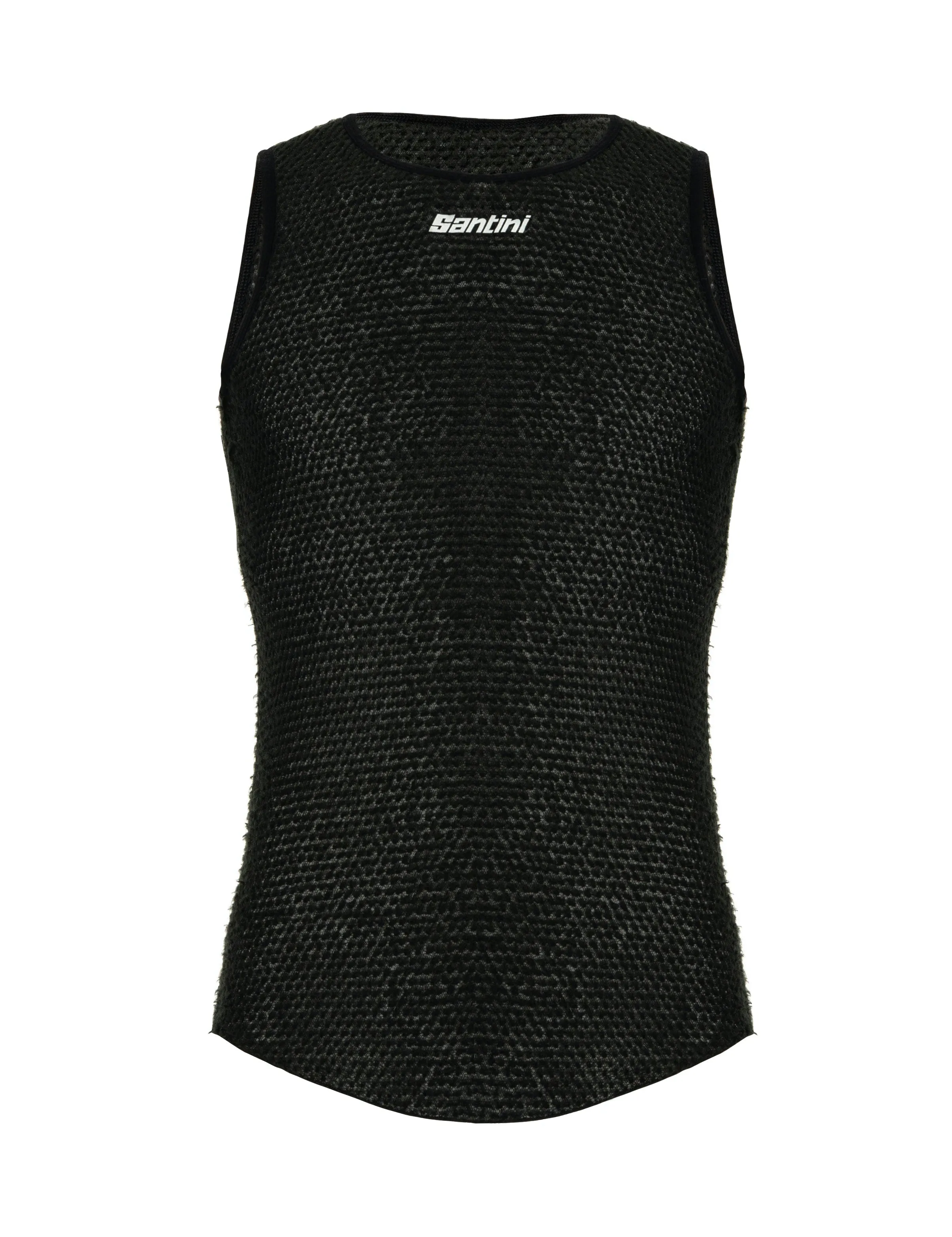 Santini Alpha Sleeveless Base Layer - Black