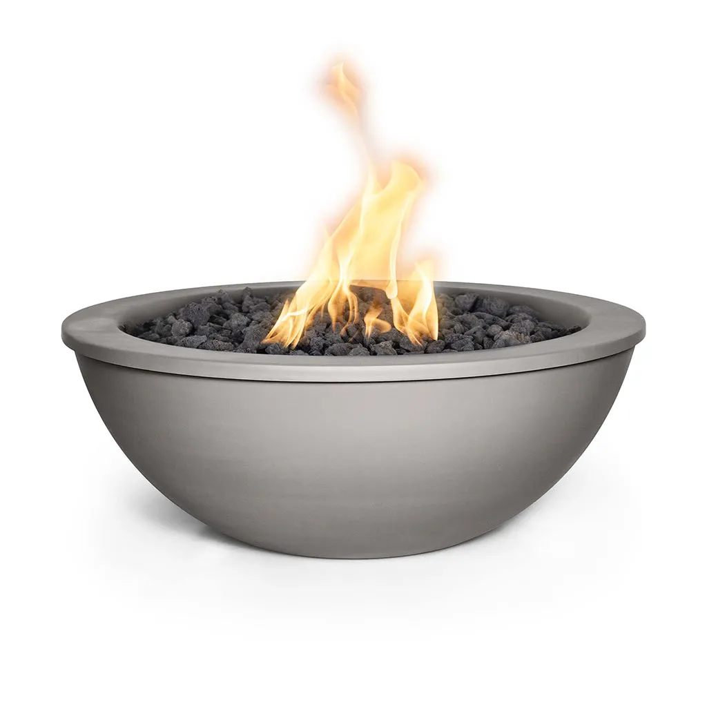 Sedona 27" Round Fire Bowl, Powder Coated Metal - Fire Feature