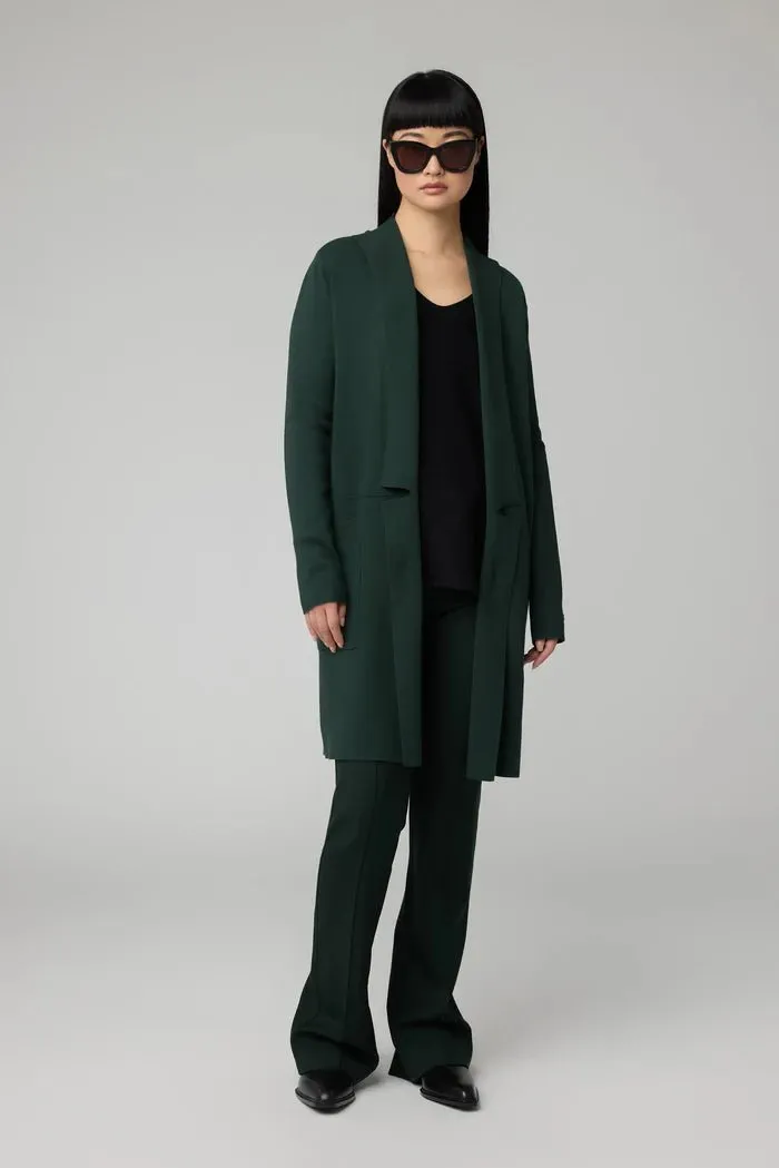 SOIA&KYO BENELA - Mid-Thigh-length Sustainable Coatigan With Lapels