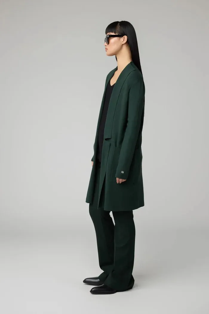 SOIA&KYO BENELA - Mid-Thigh-length Sustainable Coatigan With Lapels