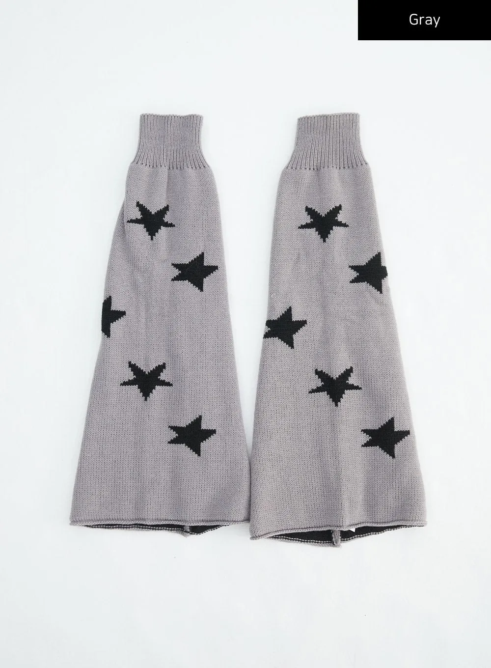 Star Graphic Reversible Leg Warmers IN316