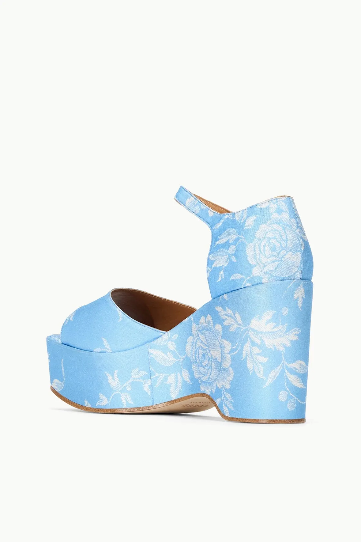 STELLA PLATFORM SANDAL | BLUE ROSE