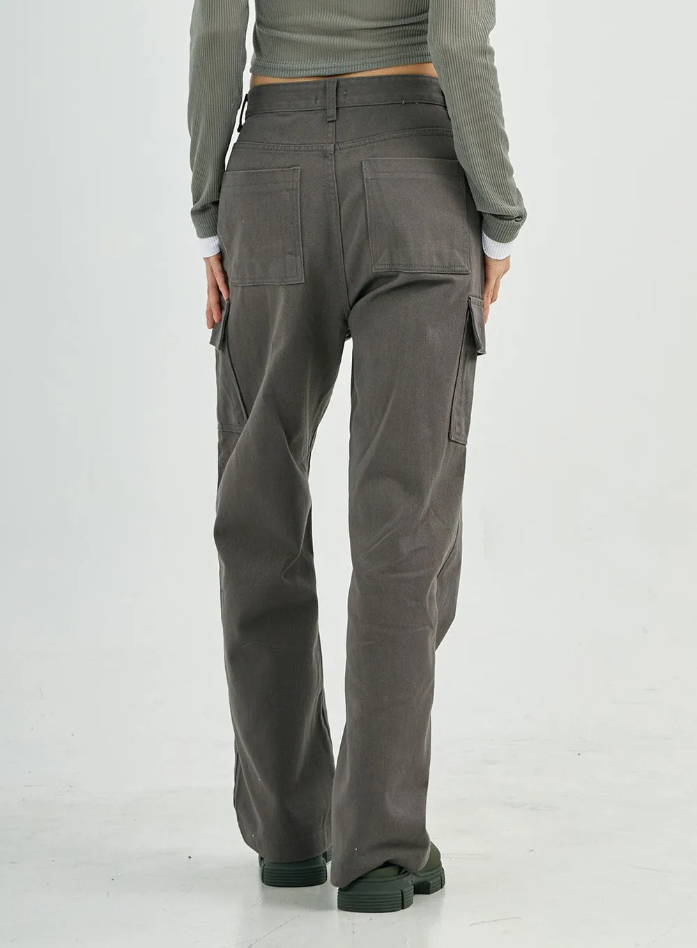 Stella Wide Cargo Cotton Pants CS23