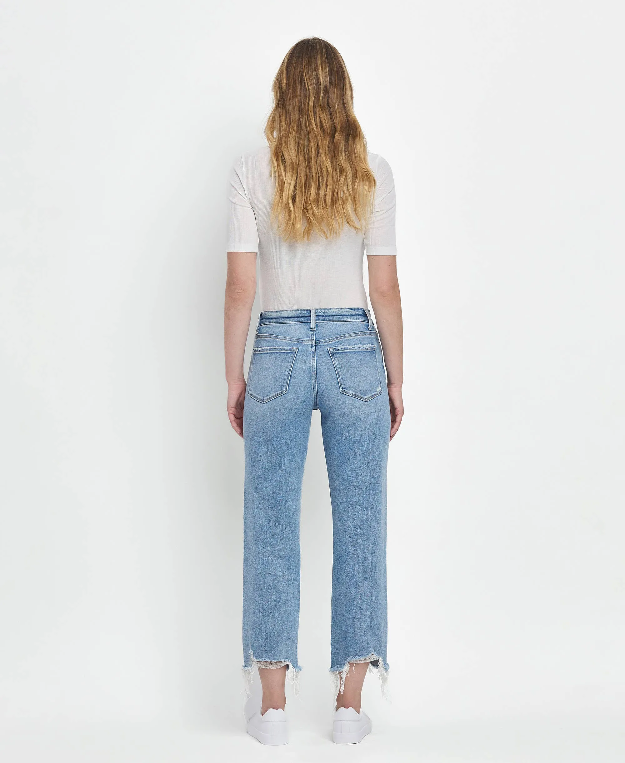 Straight Cropped Jeans