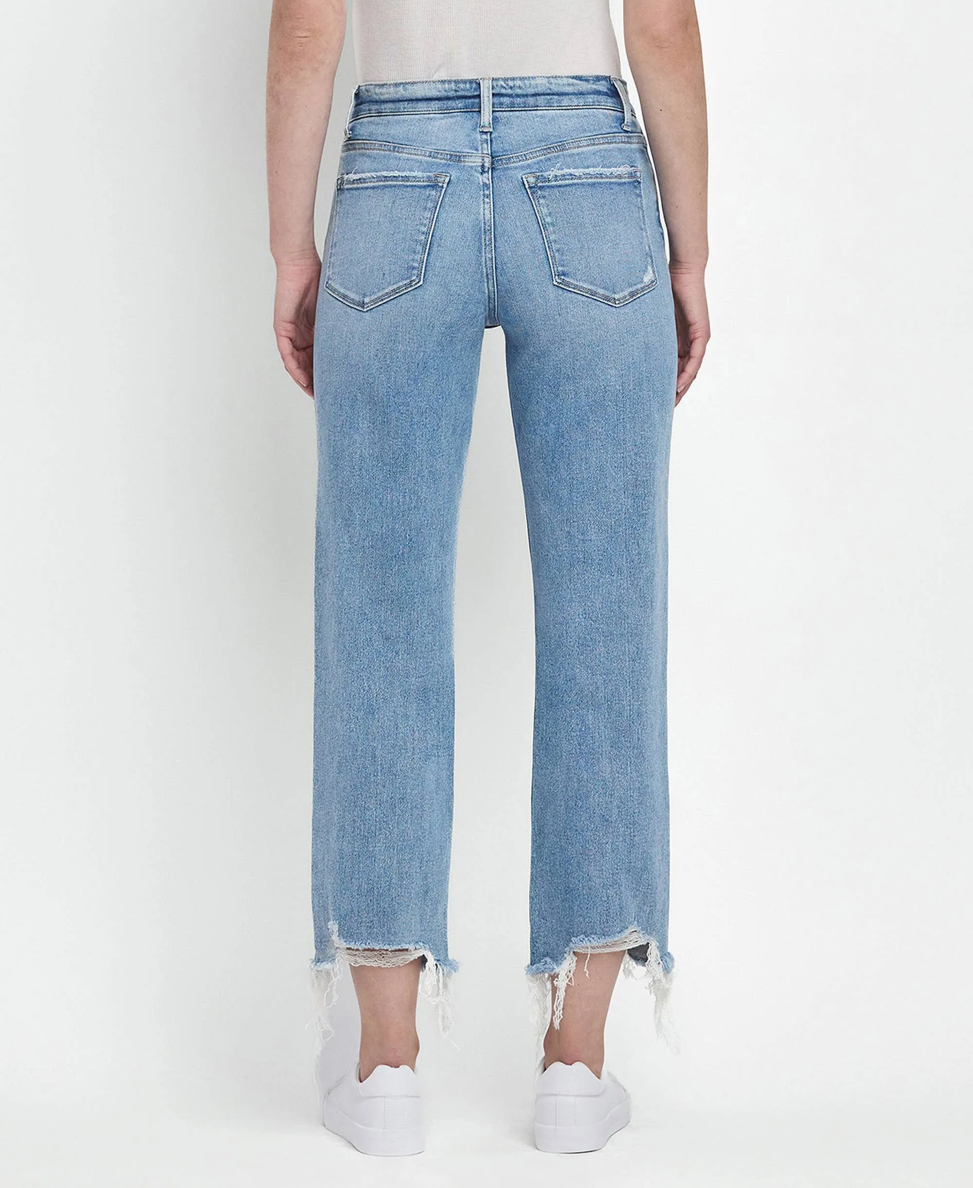 Straight Cropped Jeans