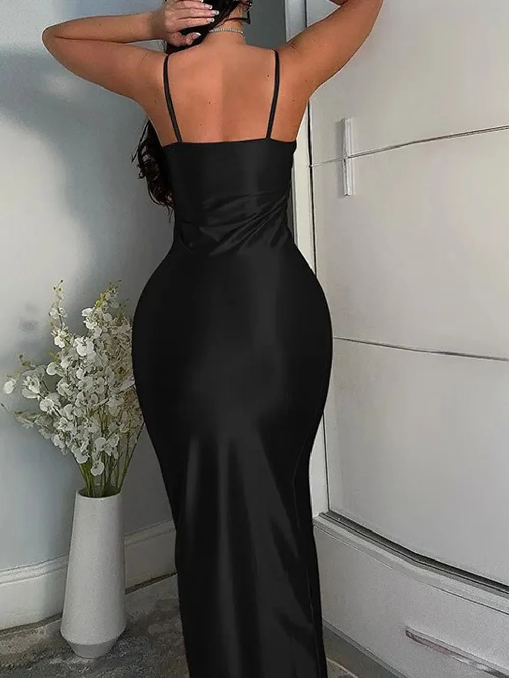 Tahlia Backless Bodycon Maxi Dress