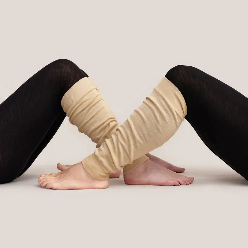 Tam Silk Unisex Merino Wool Silk Leg Warmers