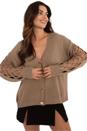 TEEK - Netted Arms Cardigan