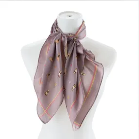 TEEK - PUPPY PATTERN SILK FASHION SCARF