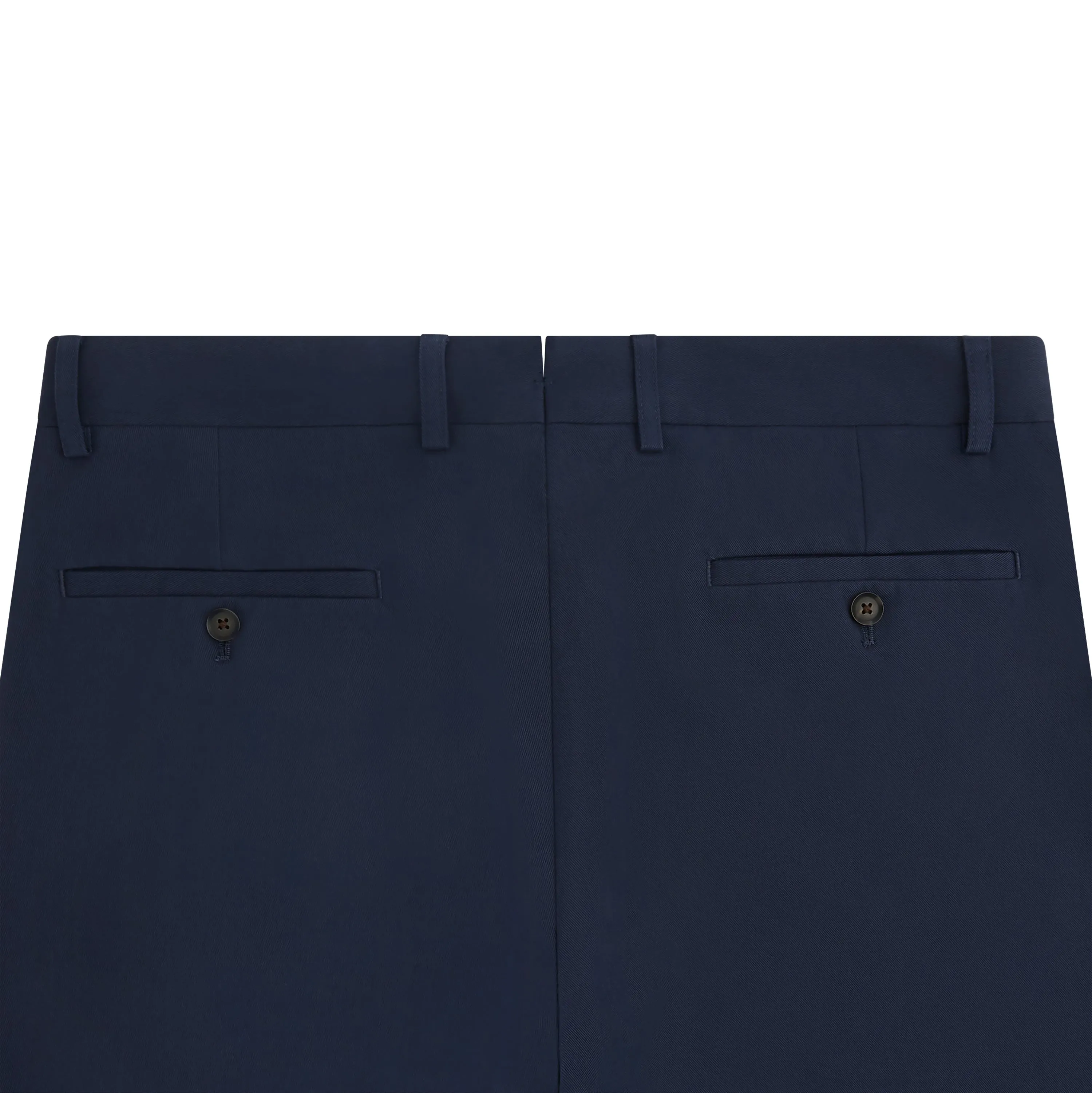 Thomas Navy Cotton Twill Trouser