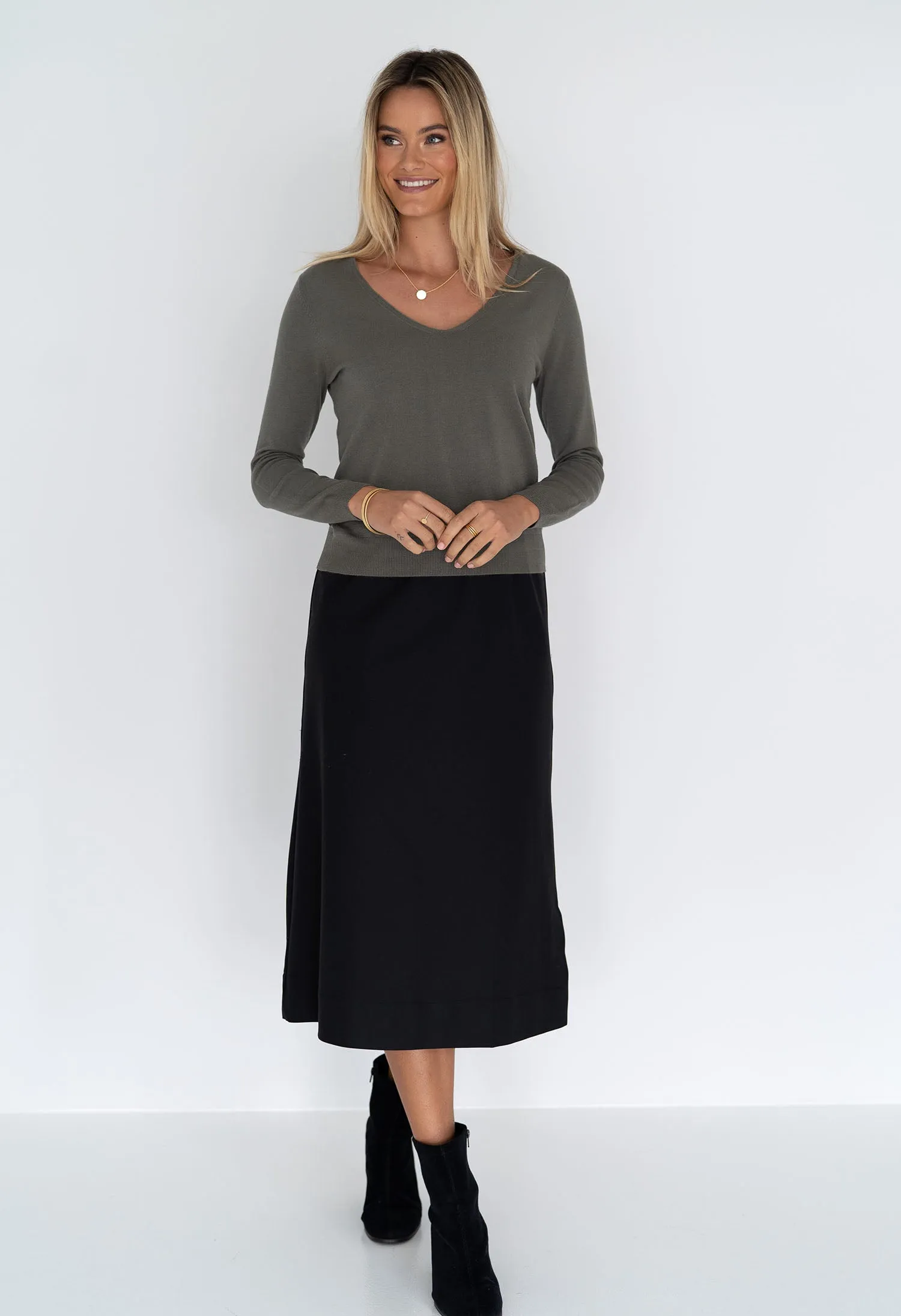 Trinity Skirt in Black