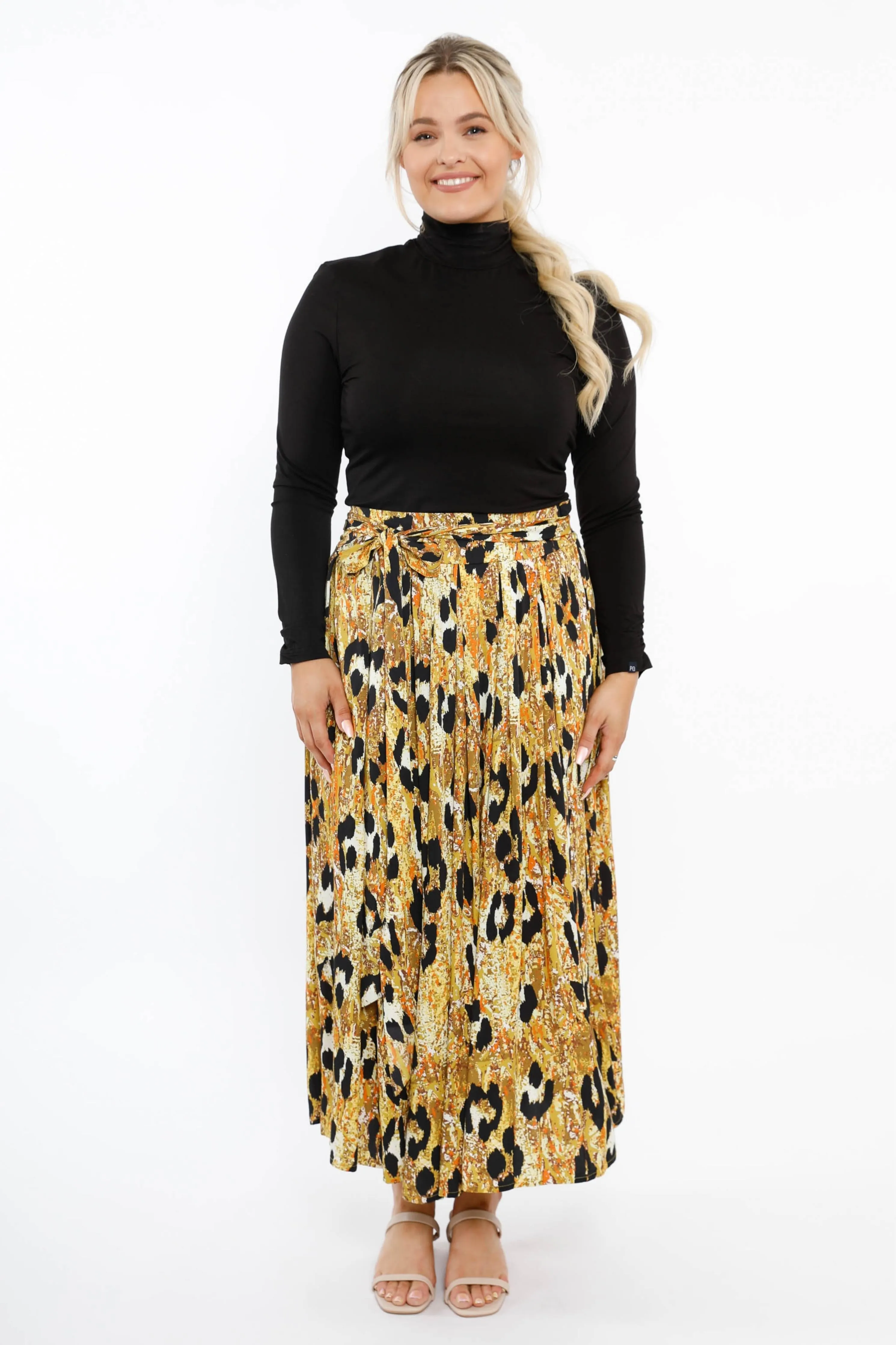 Twirl Tie Skirt | Enchanted Leopard | FINAL SALE