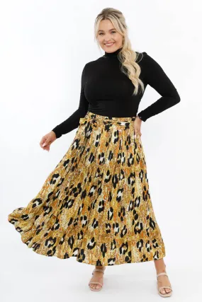 Twirl Tie Skirt | Enchanted Leopard | FINAL SALE