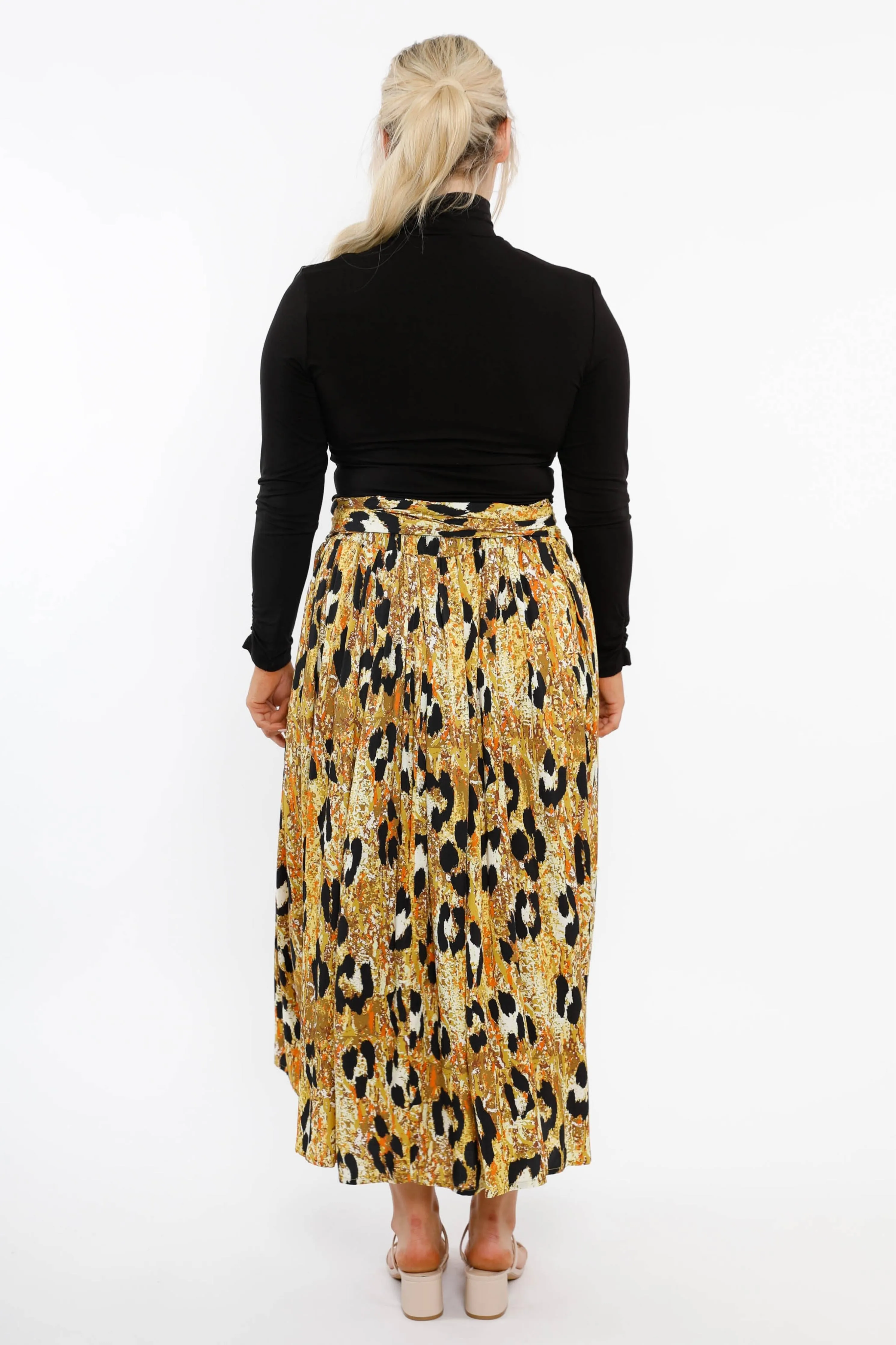 Twirl Tie Skirt | Enchanted Leopard | FINAL SALE