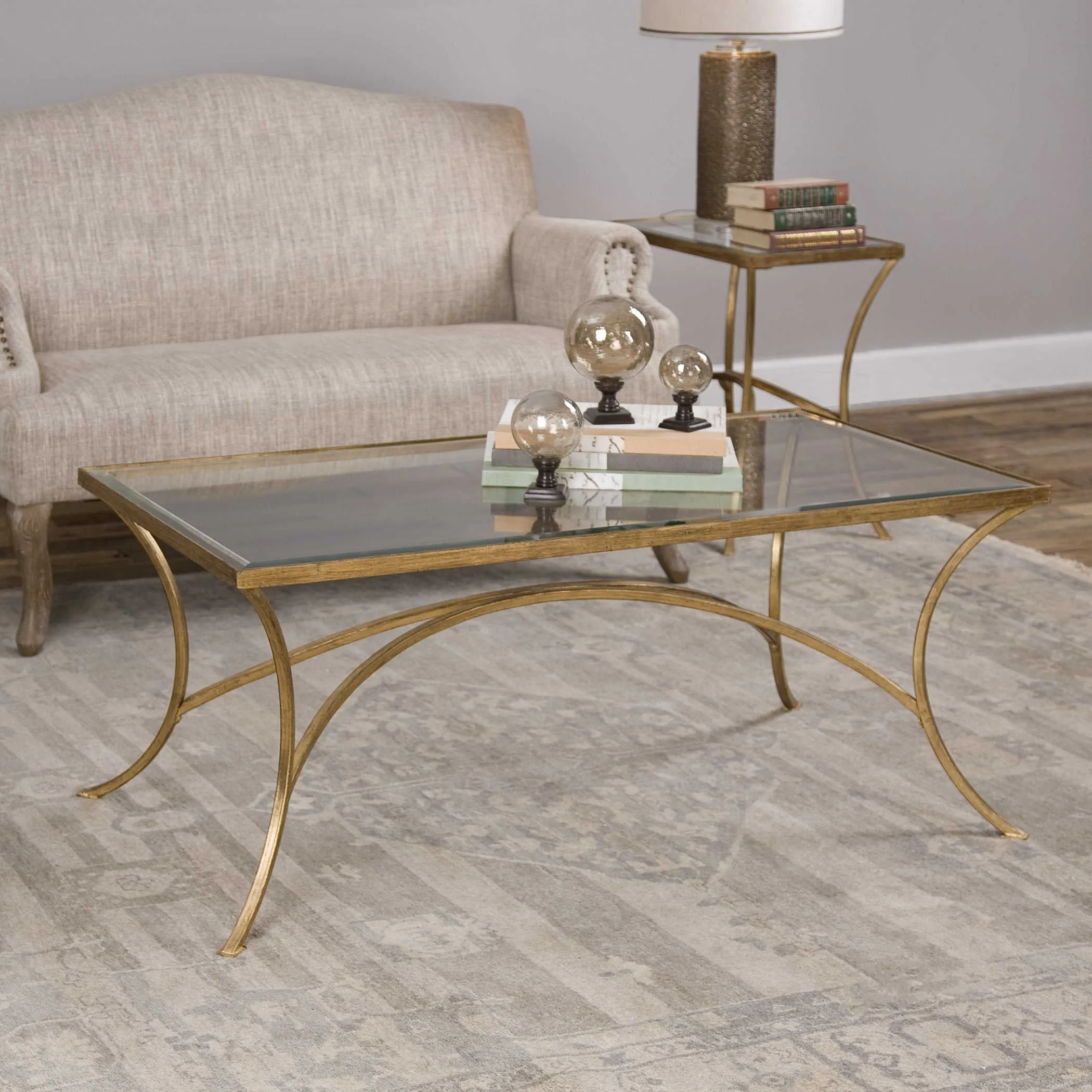 Uttermost Alayna Gold Coffee Table