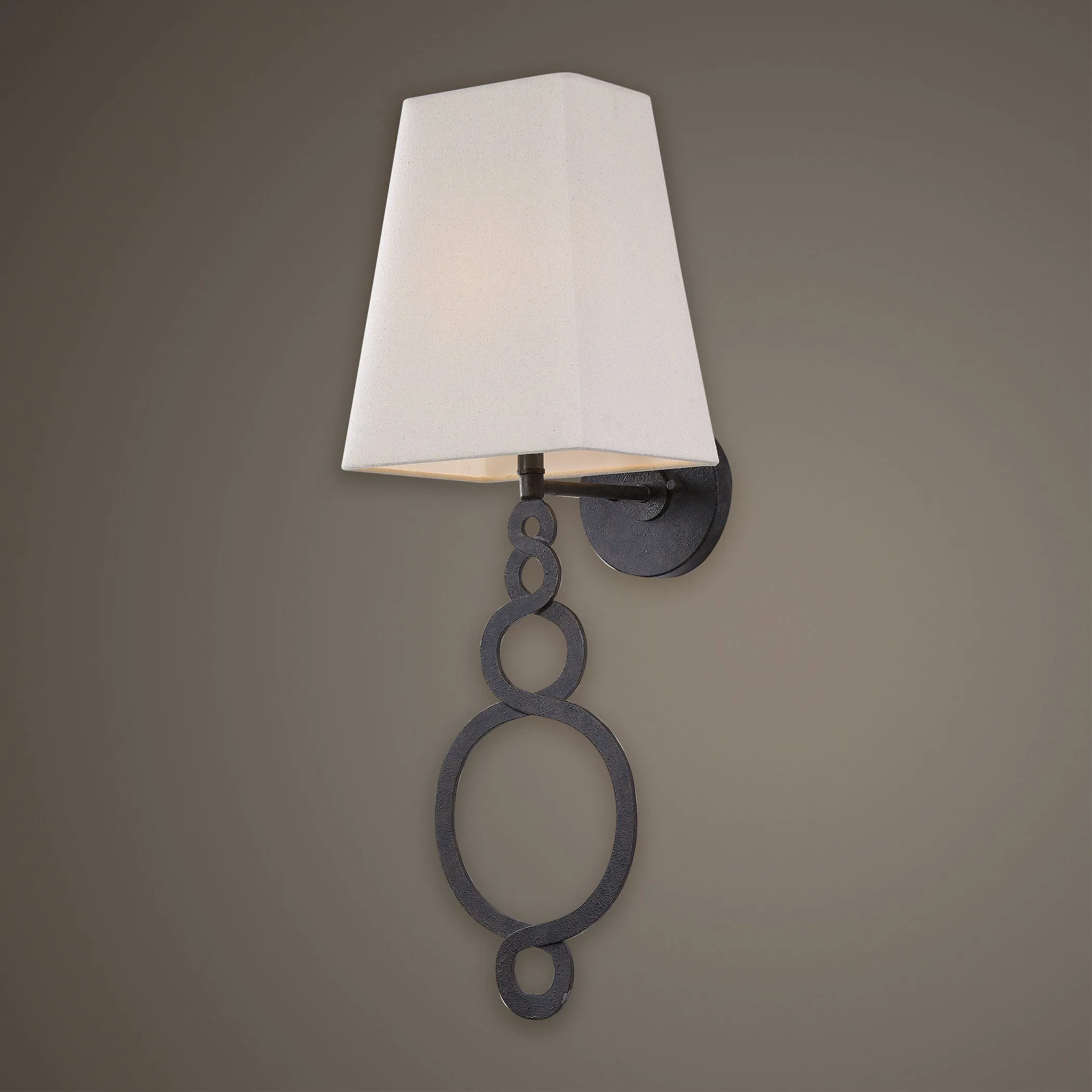 Uttermost Brambleton 1 Light Bronze Sconce