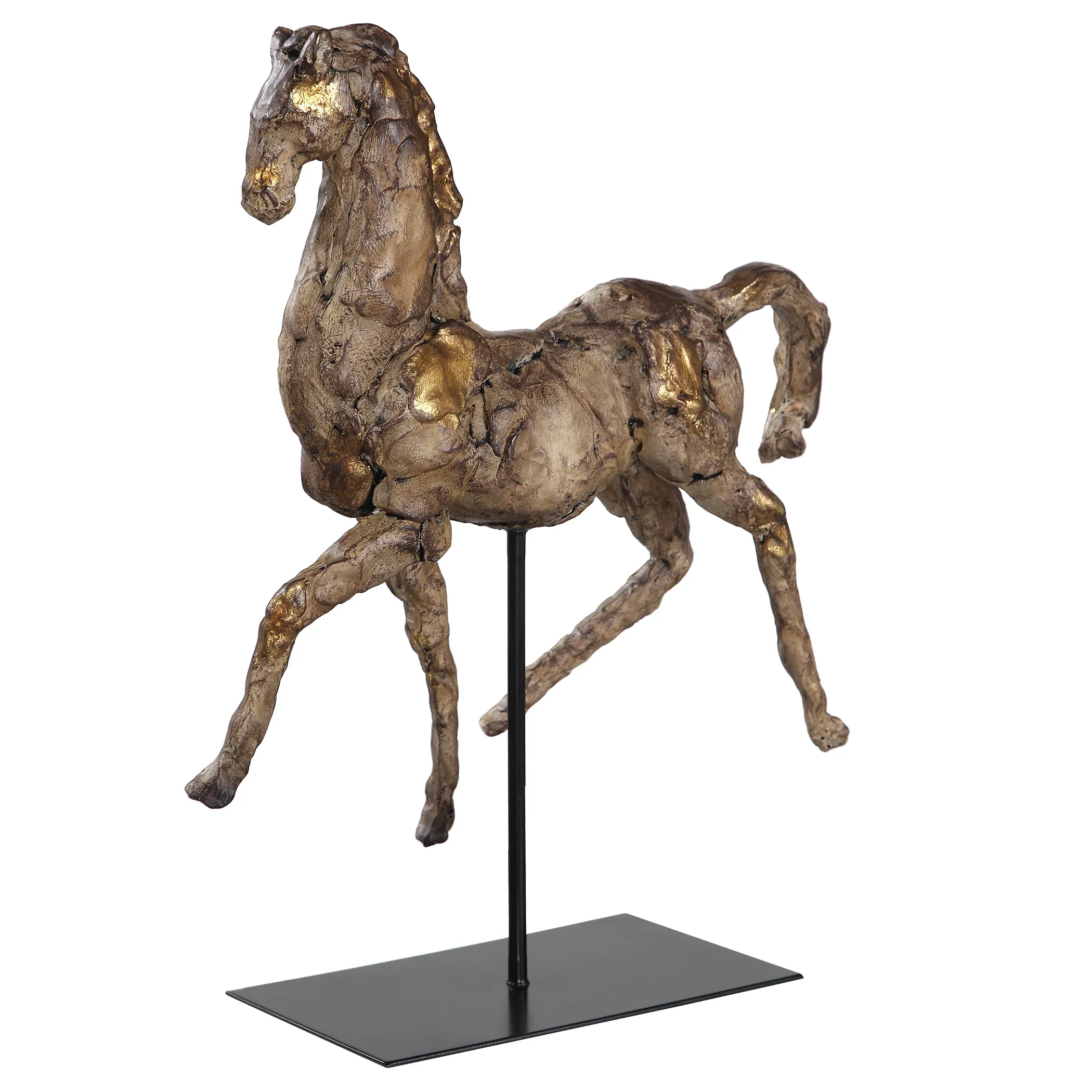 Uttermost Caballo Dorado Horse Sculpture