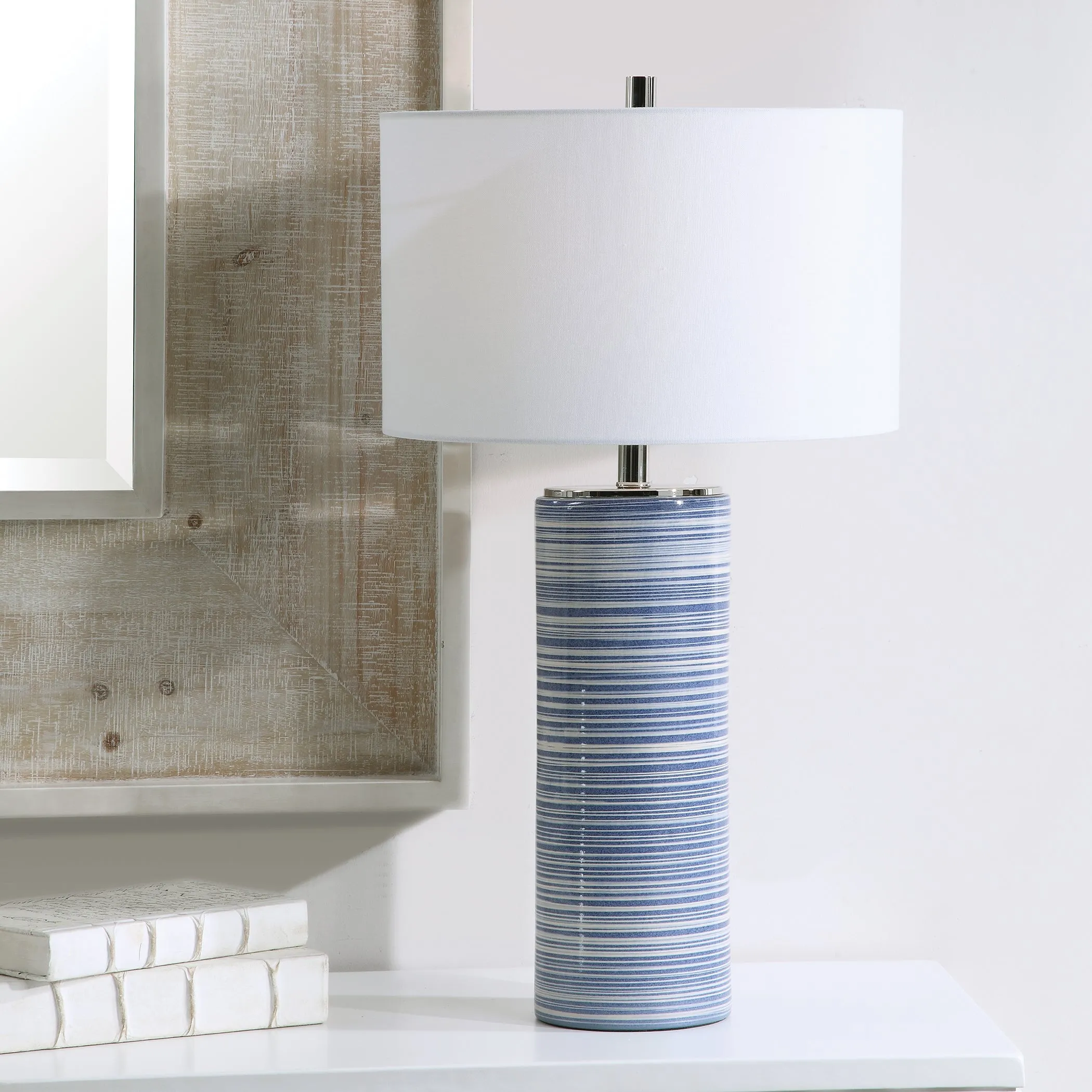 Uttermost Montauk Striped Table Lamp