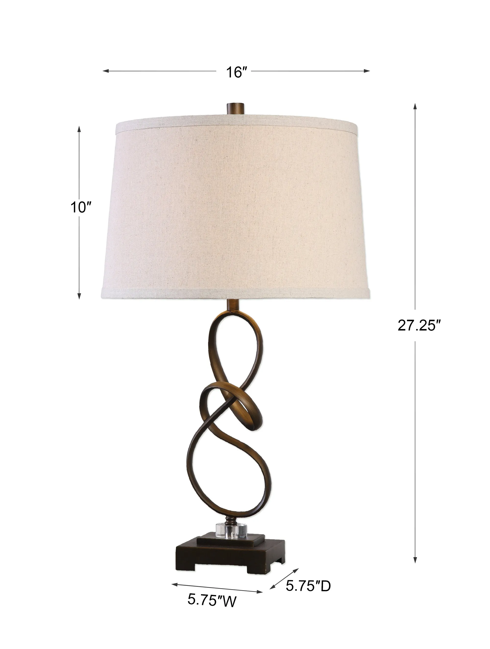 Uttermost Tenley Oil Rubbed Bronze Lamp