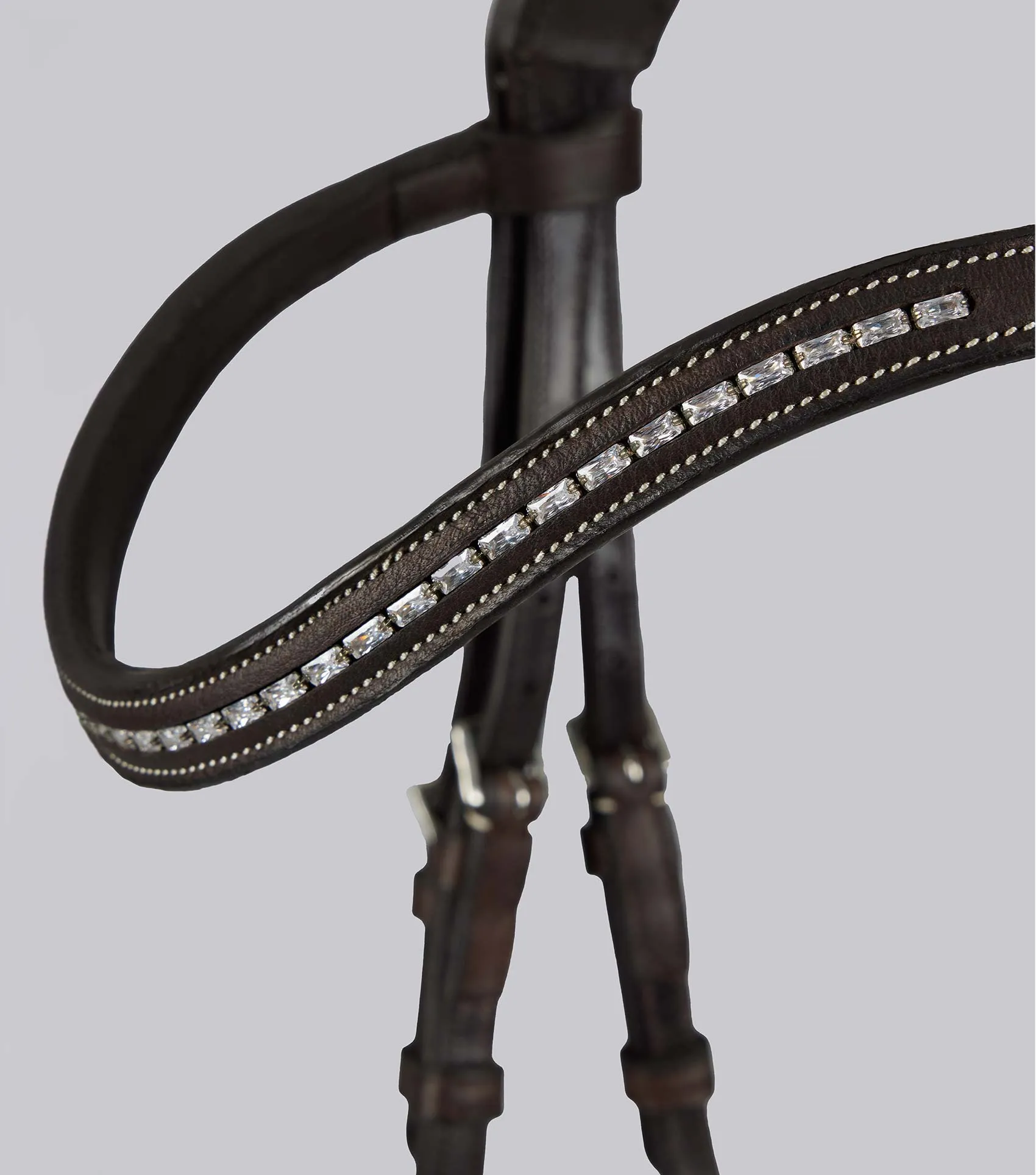 Veneto Anatomical Snaffle Bridle Brown