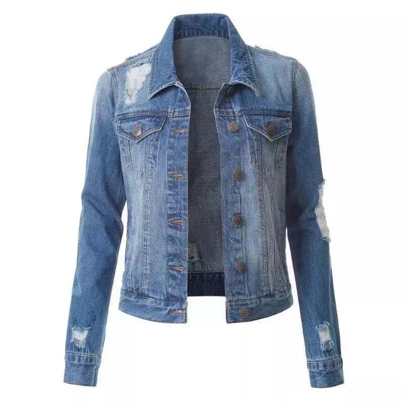 Women's Button Denim