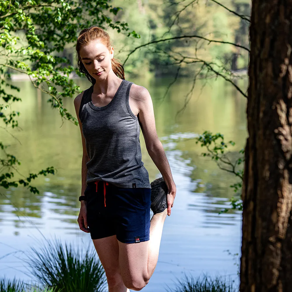 Womens Merino 150 Vest (Charcoal)