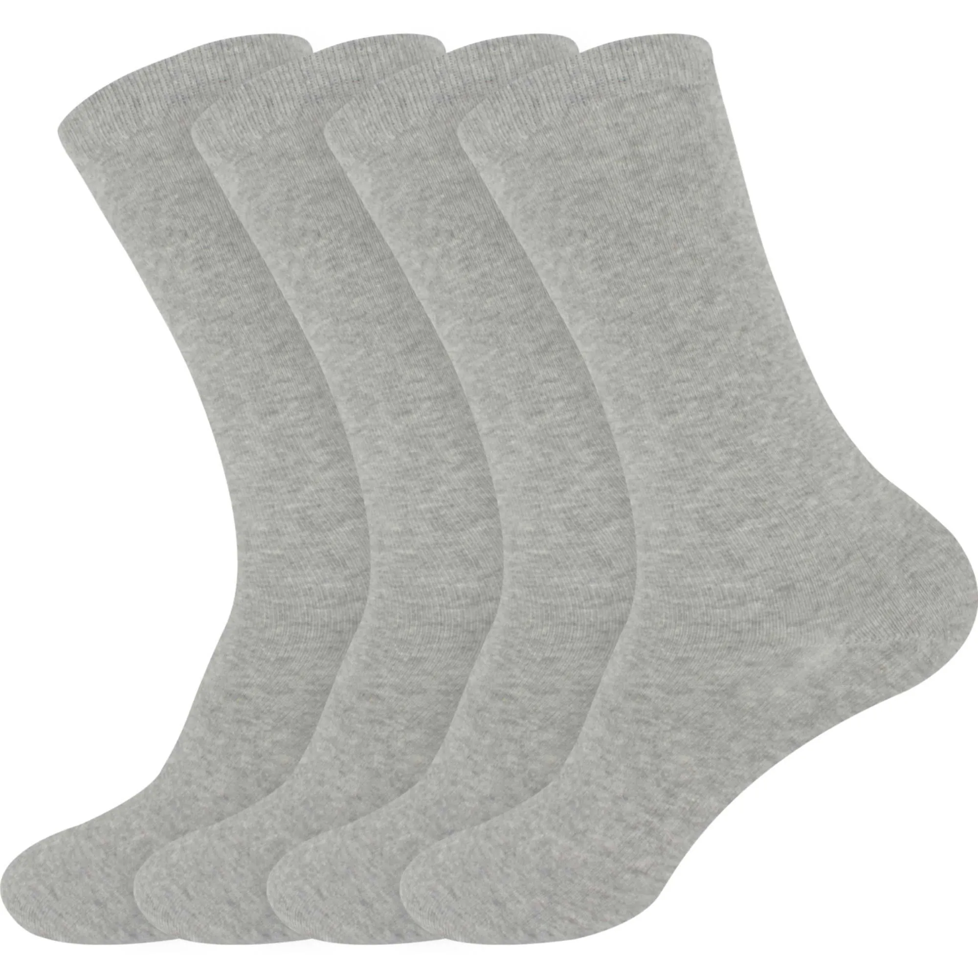 Women's Rayon from Bamboo Fiber Mid-Calf Socks - 4 Pair