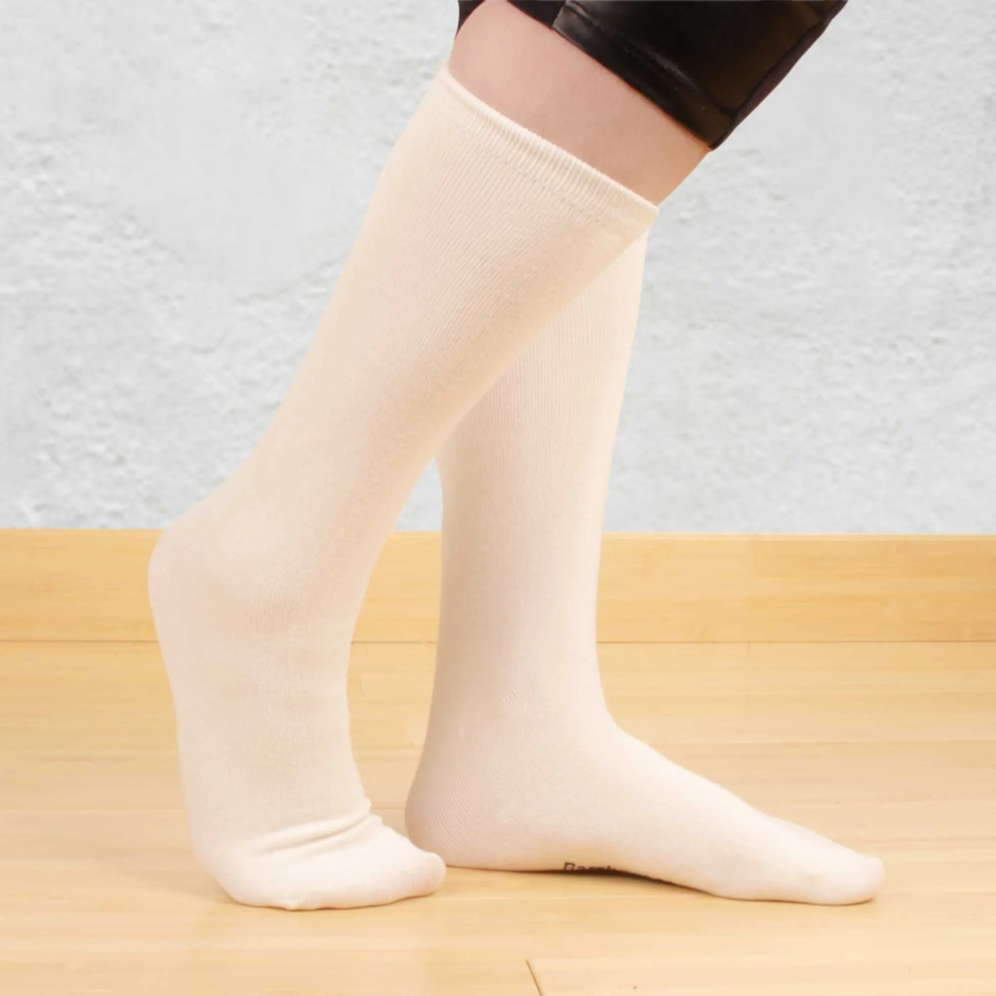 Women's Rayon from Bamboo Fiber Mid-Calf Socks - 4 Pair