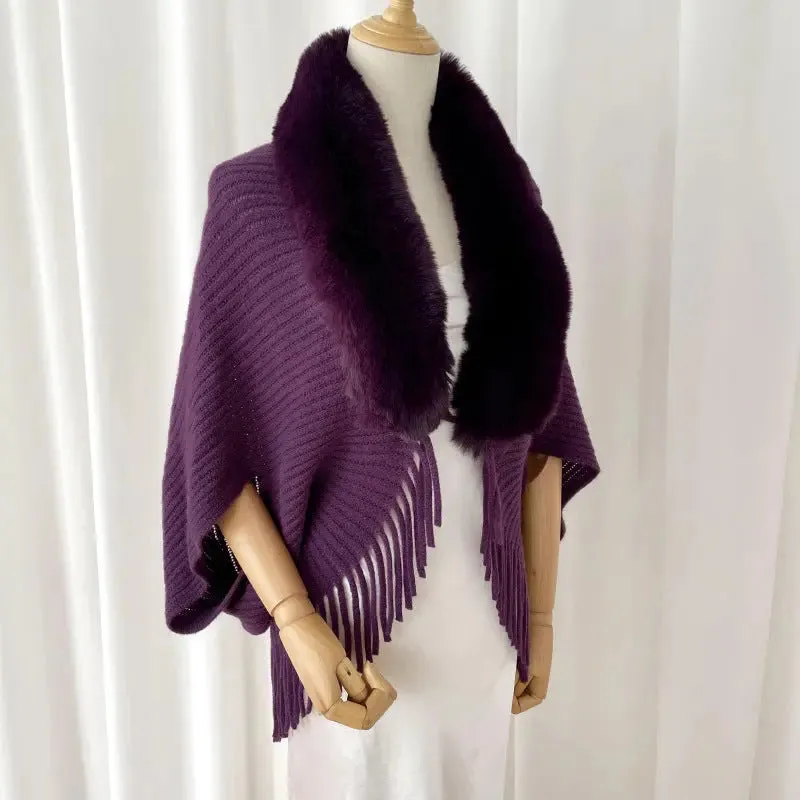 Women's Winter Cardigan Scarf